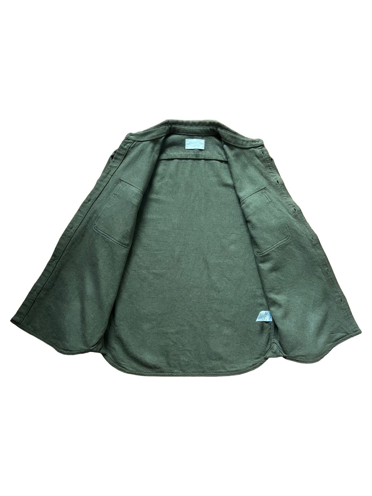 Everlane Everlane Green Heavyweight Overshirt US M Size US M / EU 48-50 / 2 - 3 Thumbnail