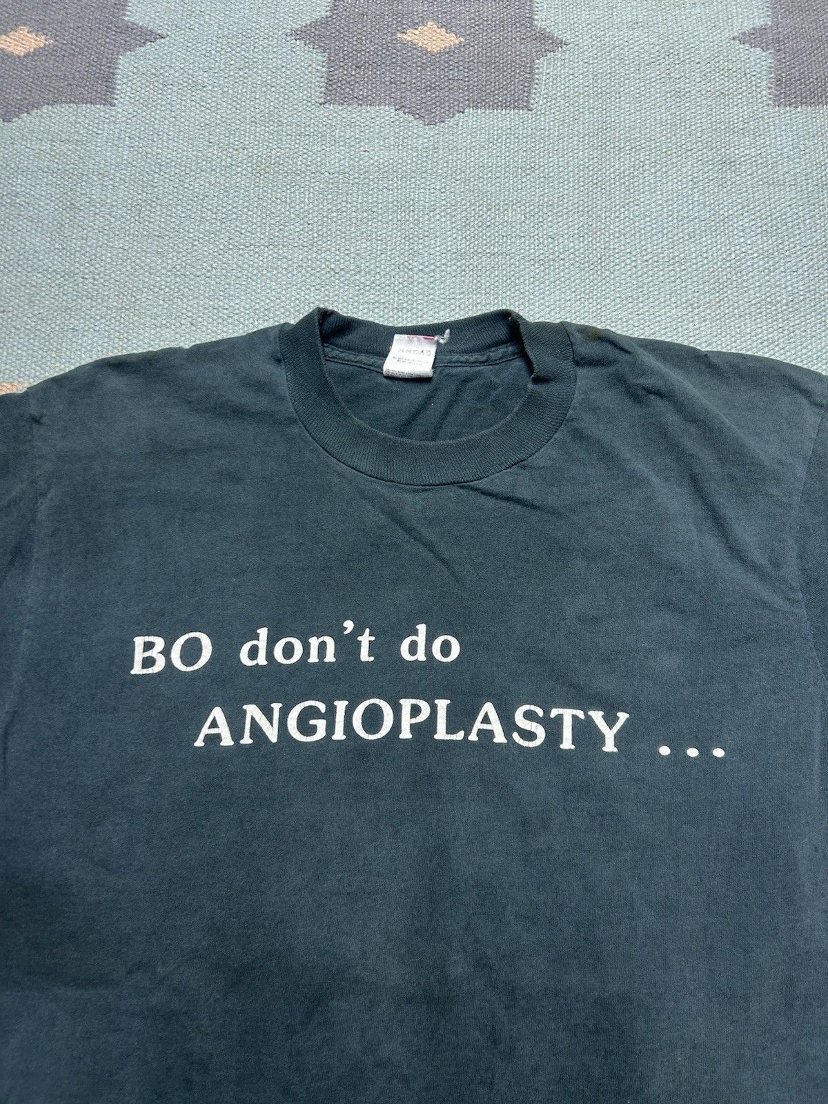 Vintage Vintage 90s t shirt bo don’t do angioplasty Bo Jackson XL Size US XL / EU 56 / 4 - 4 Thumbnail