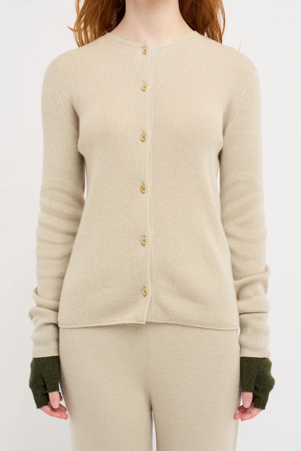 The Elder Statesman $1250 The Elder Statesman Oatmeal Delicash Cardigan Size M / US 6-8 / IT 42-44 - 4 Thumbnail