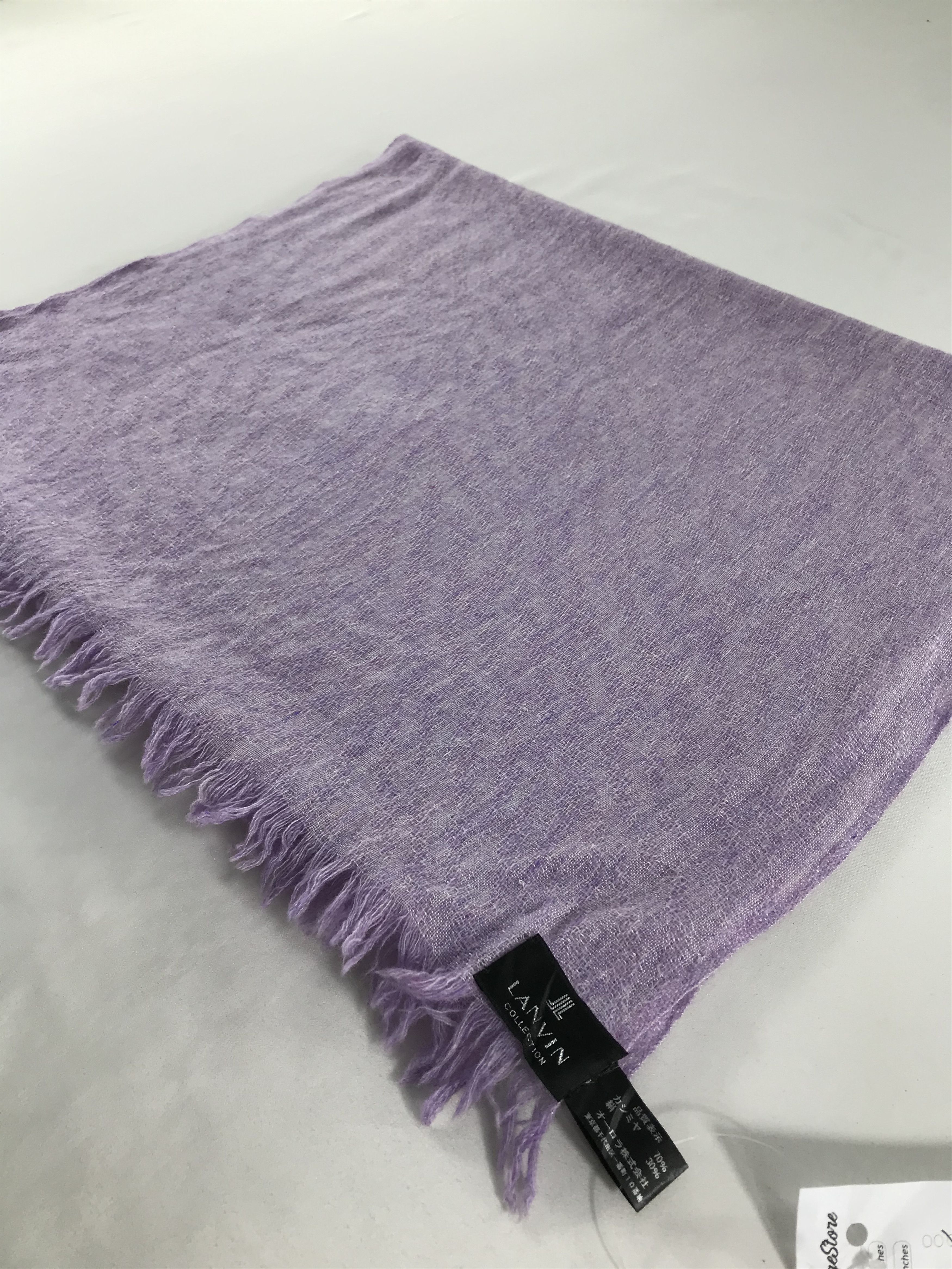 Lanvin Vintage Lanvin Scarf/Muffler/Neckwear MF1617 Size ONE SIZE - 3 Thumbnail