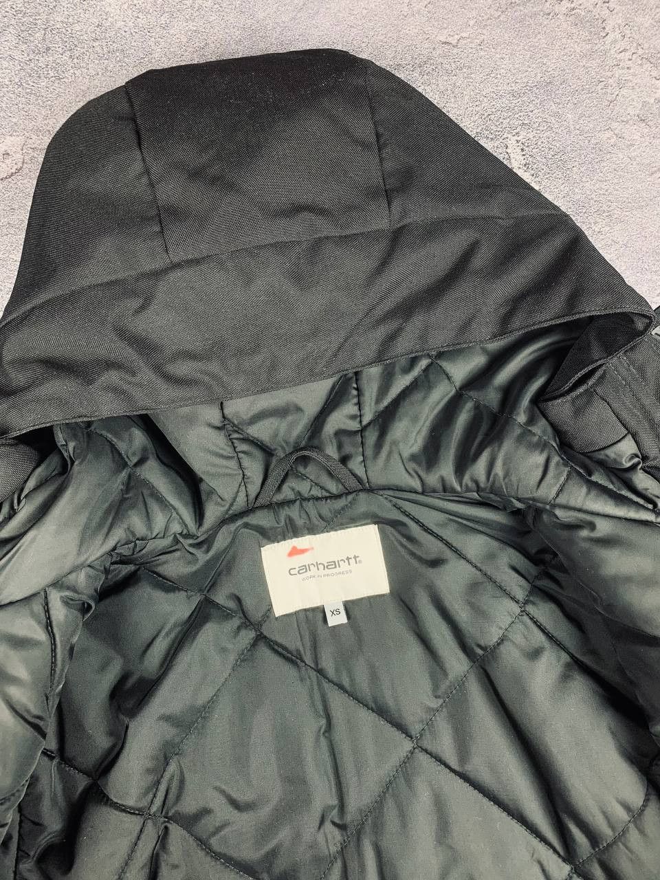 Carhartt Carhartt Unisex Black Hooded Parka Jacket Size XS Nylon Size US XS / EU 42 / 0 - 12 Thumbnail