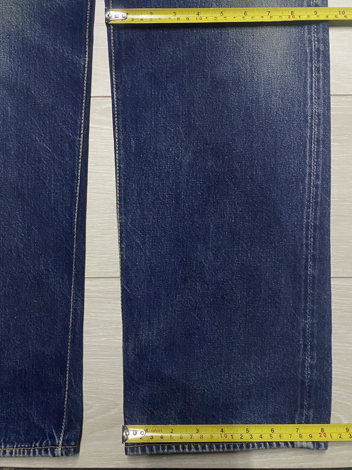 Evisu Rare archival Evisu x D.Bones x Japanese Tribute Selvedge Size US 32 / EU 48 - 22 Thumbnail