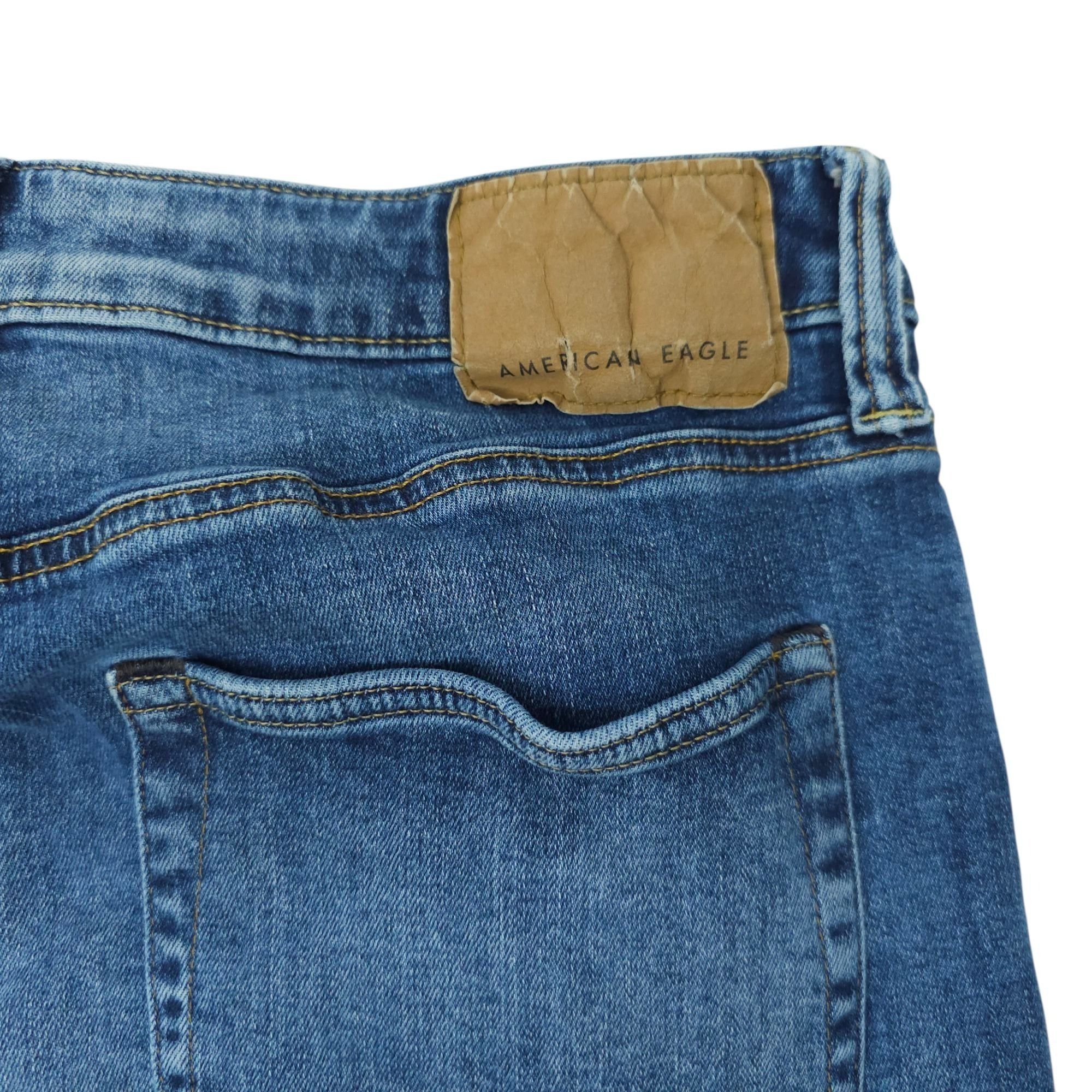 American Eagle Outfitters American Eagle Next Level Flex Slim Straight Jeans Mens 32 x Size US 32 / EU 48 - 7 Thumbnail