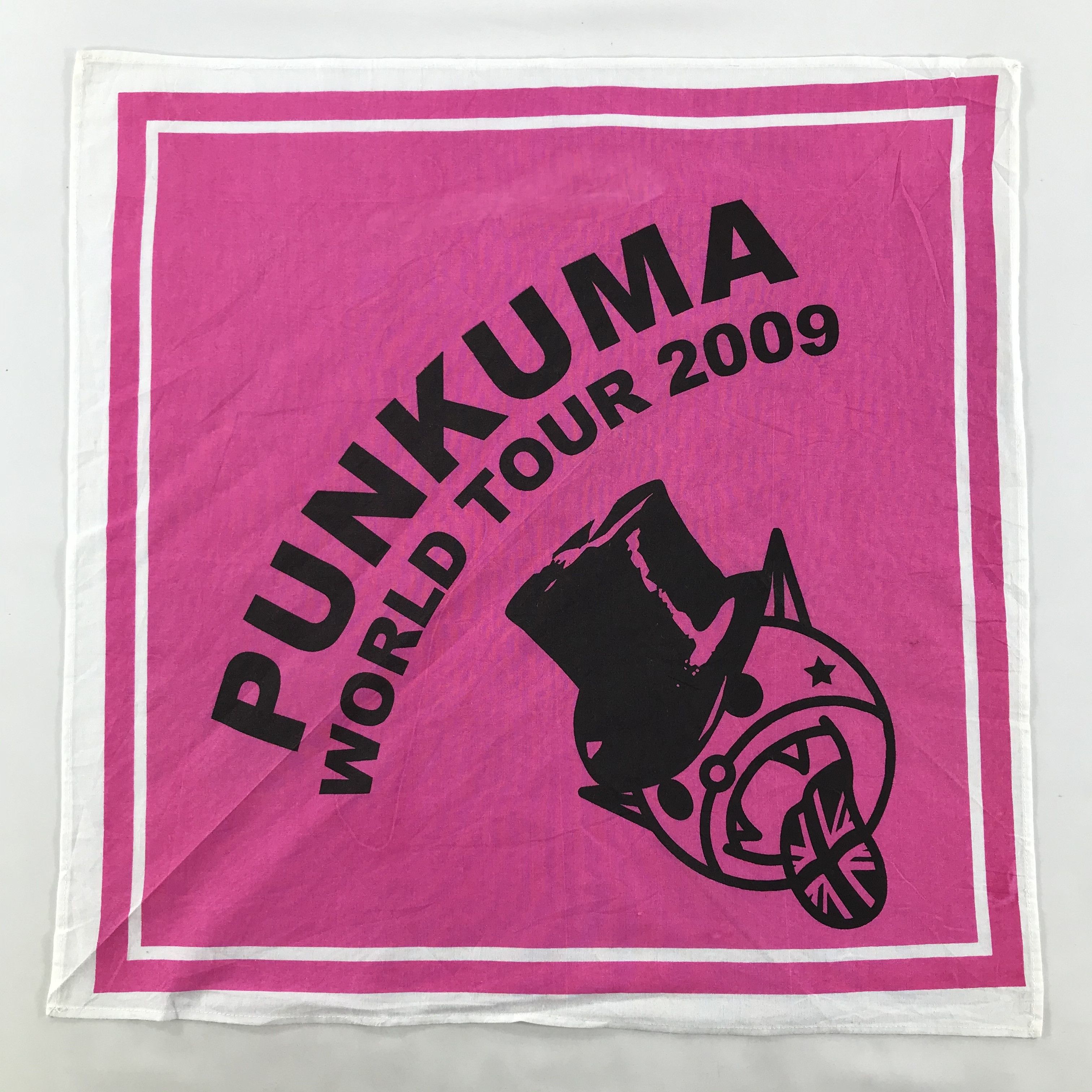 Vintage Punkuma Bandana / Handkerchief / Neckerchief - S1835 Size ONE SIZE - 1 Thumbnail