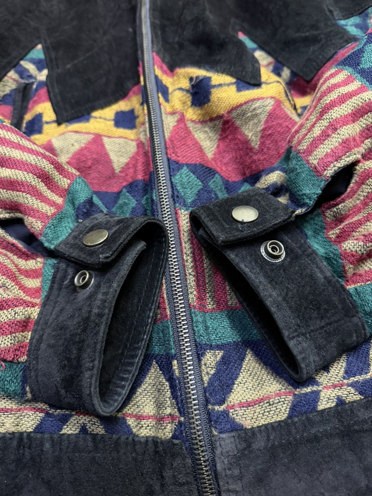 Vintage Vintage 80s Petit Lapin by Pollo Navajo Bomber Jacket Size US L / EU 52-54 / 3 - 10 Thumbnail