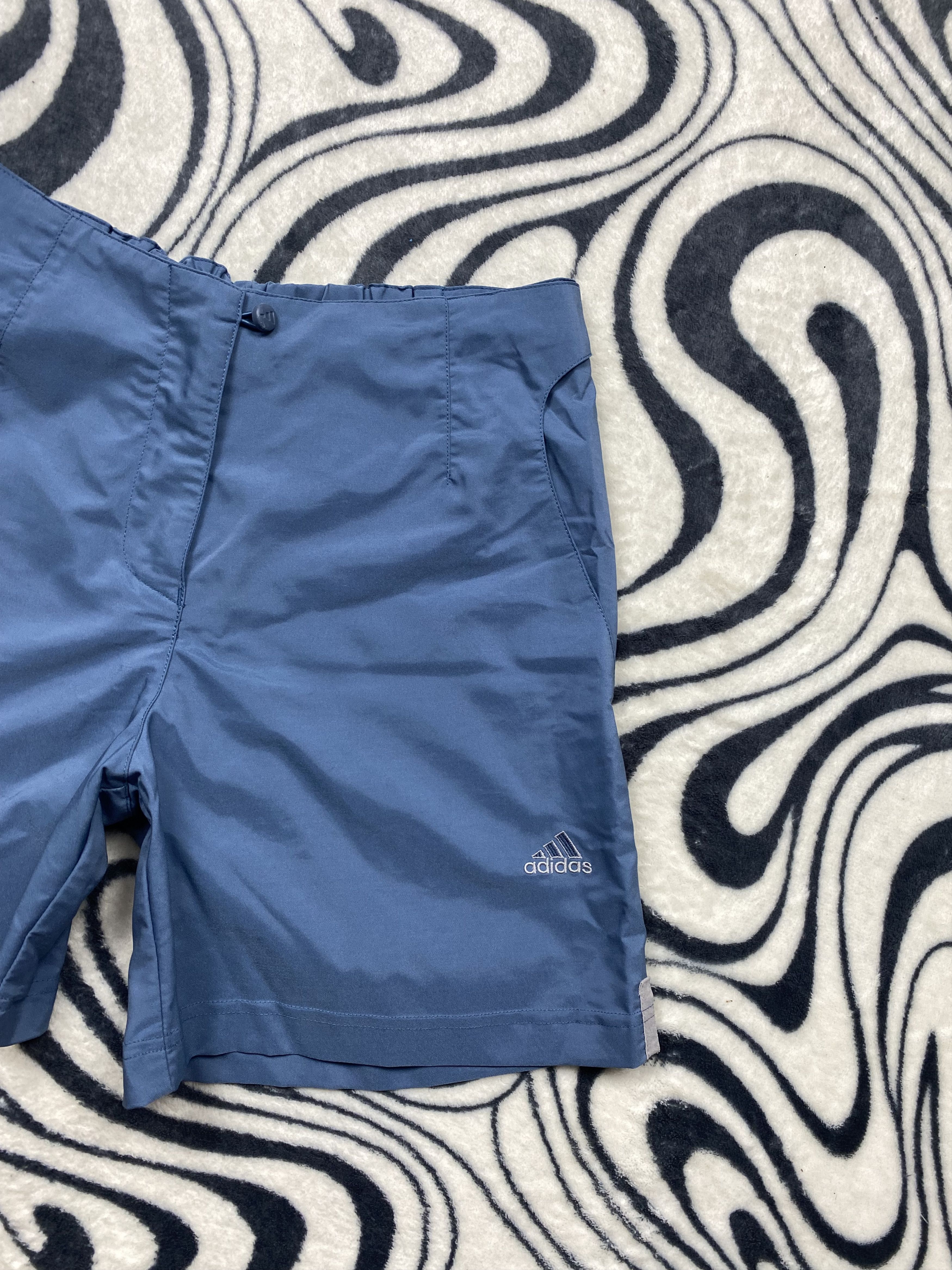 Adidas Adidas 90s Vintage Womens Nylon Shorts Ladies Size 32" / US 10 / IT 46 - 2 Thumbnail