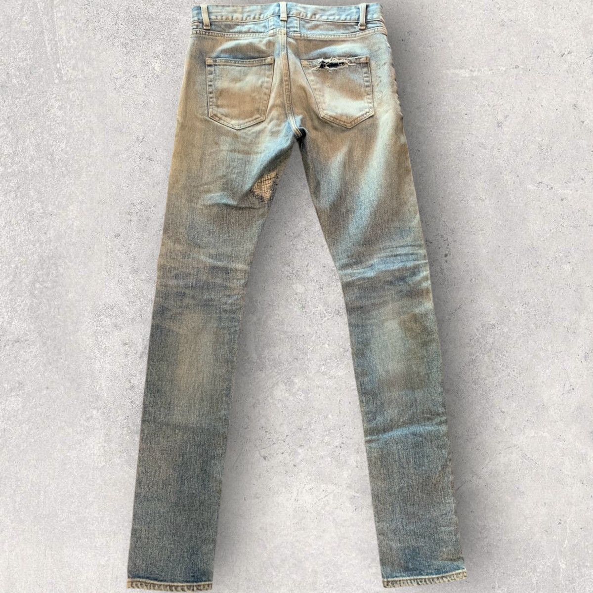 Saint Laurent Paris Fall16 Knee Blow By Hedi Slimane Size US 28 / EU 44 - 3 Thumbnail