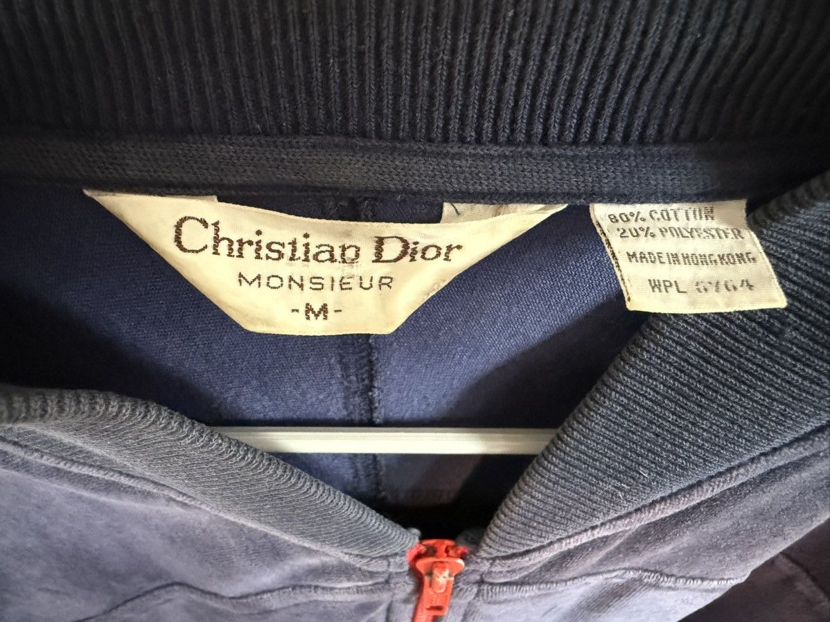 Christian Dior Monsieur × Vintage Dior Vintage Velour Track Jacket Rare Size US M / EU 48-50 / 2 - 2 Thumbnail
