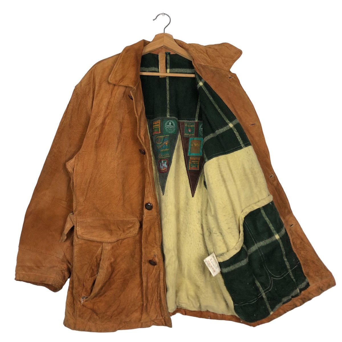 Hai Sporting Gear 🔥Vtg Genuine Leather Jacket Japan Inspire Issey Miyake Size US L / EU 52-54 / 3 - 9 Thumbnail