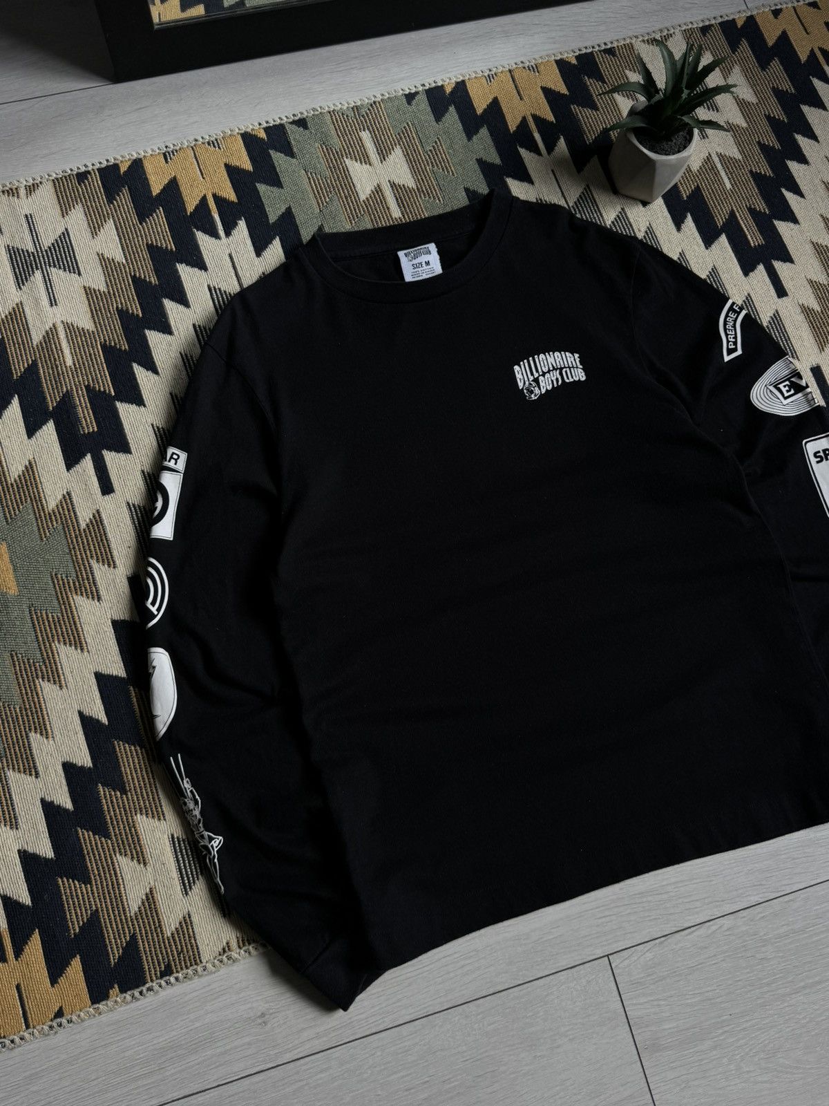 Billionaire Boys Club BBC Billionaire Boys Club Big Logo Longsleve Size US M / EU 48-50 / 2 - 3 Thumbnail