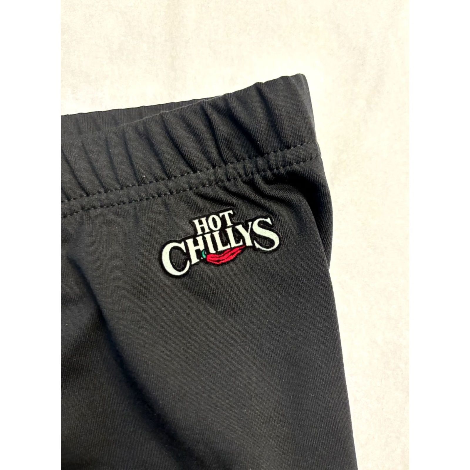 Vintage Hot Chillys Cropped Mens XL Black Base Layer USA Crop Pant Outdoor Hiking Logo HC9633 Size US 36 / EU 52 - 2 Thumbnail