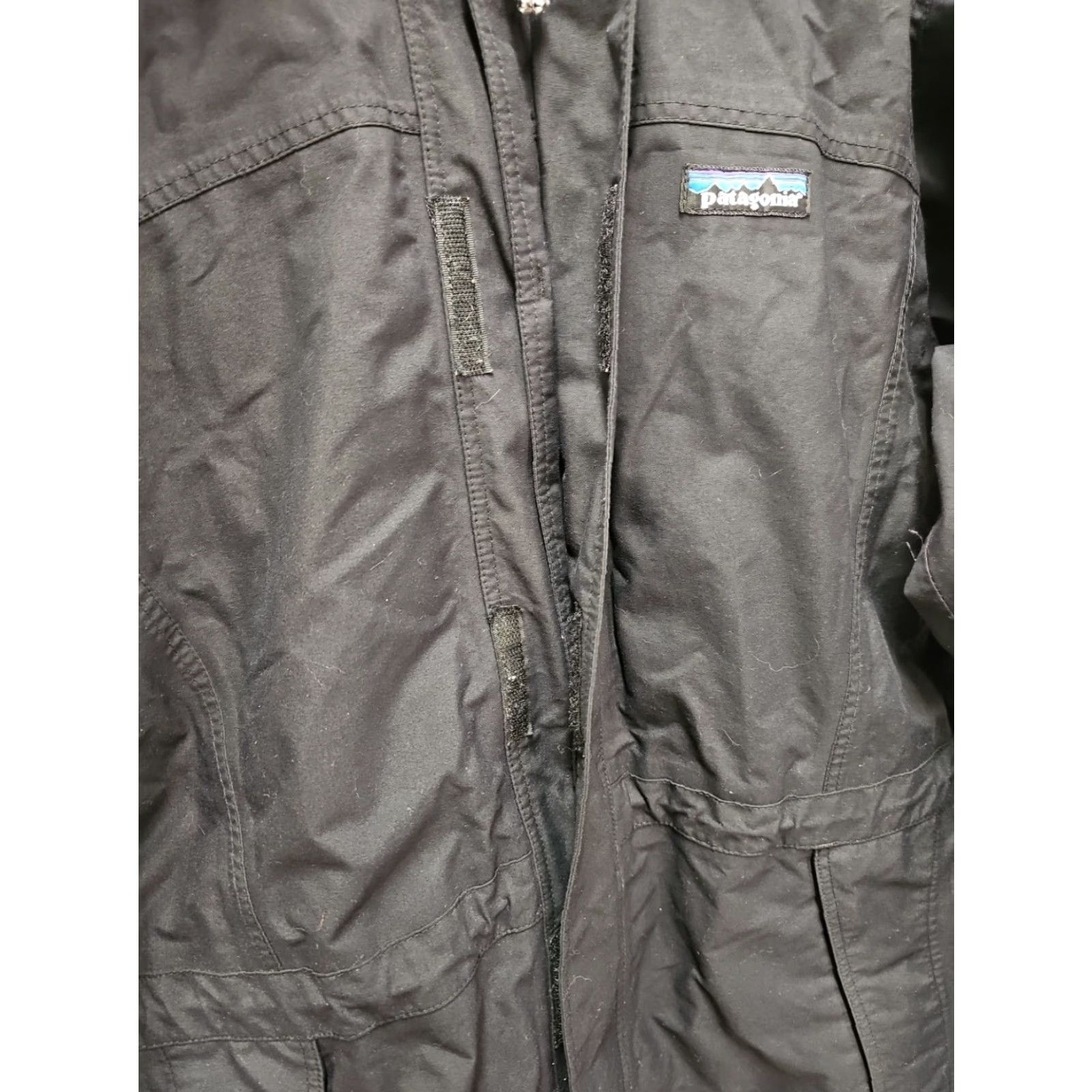 Patagonia VINTAGE Patagonia GORE-TEX Womens Jacket Small Black Hooded Full Zip Jacket Womens Size S / US 4 / IT 40 - 4 Thumbnail