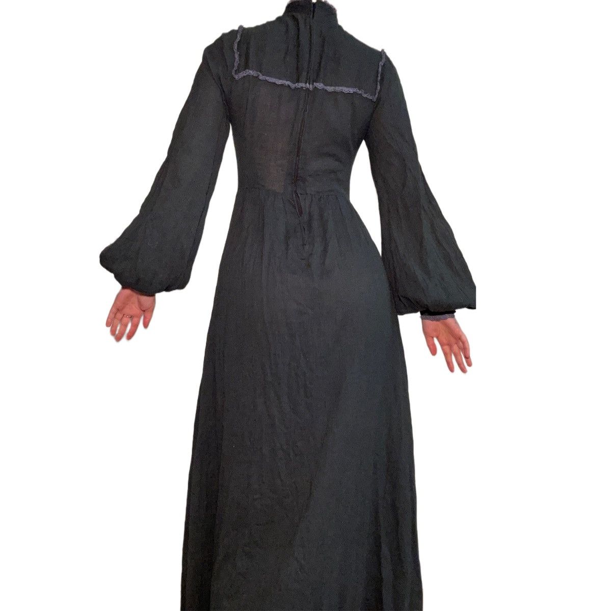 Other Gothic Maiden Antique Gown Dark Grey Size S / US 4 / IT 40 - 1 Thumbnail