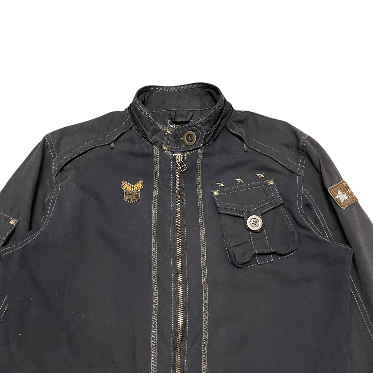 Hysteric Glamour Vintage Rosso StyleLab Motorcycle Rider Jacket Size L / US 10 / IT 46 - 2 Thumbnail