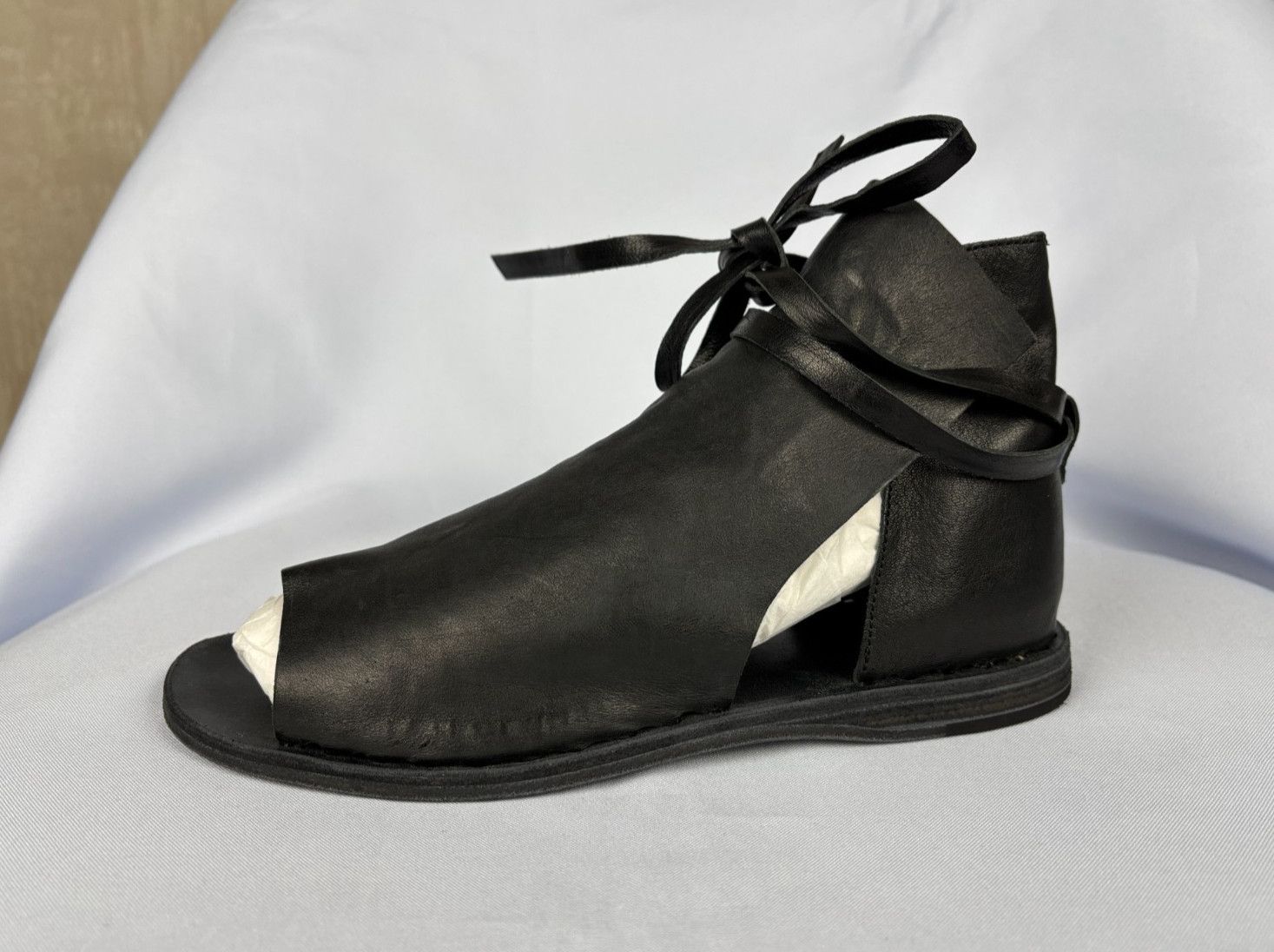 Officine Creative Officine Creative Itaca 009 Peep Toe Leather Sandals EU 38.5 Size US 8.5 / IT 38.5 - 1 Thumbnail