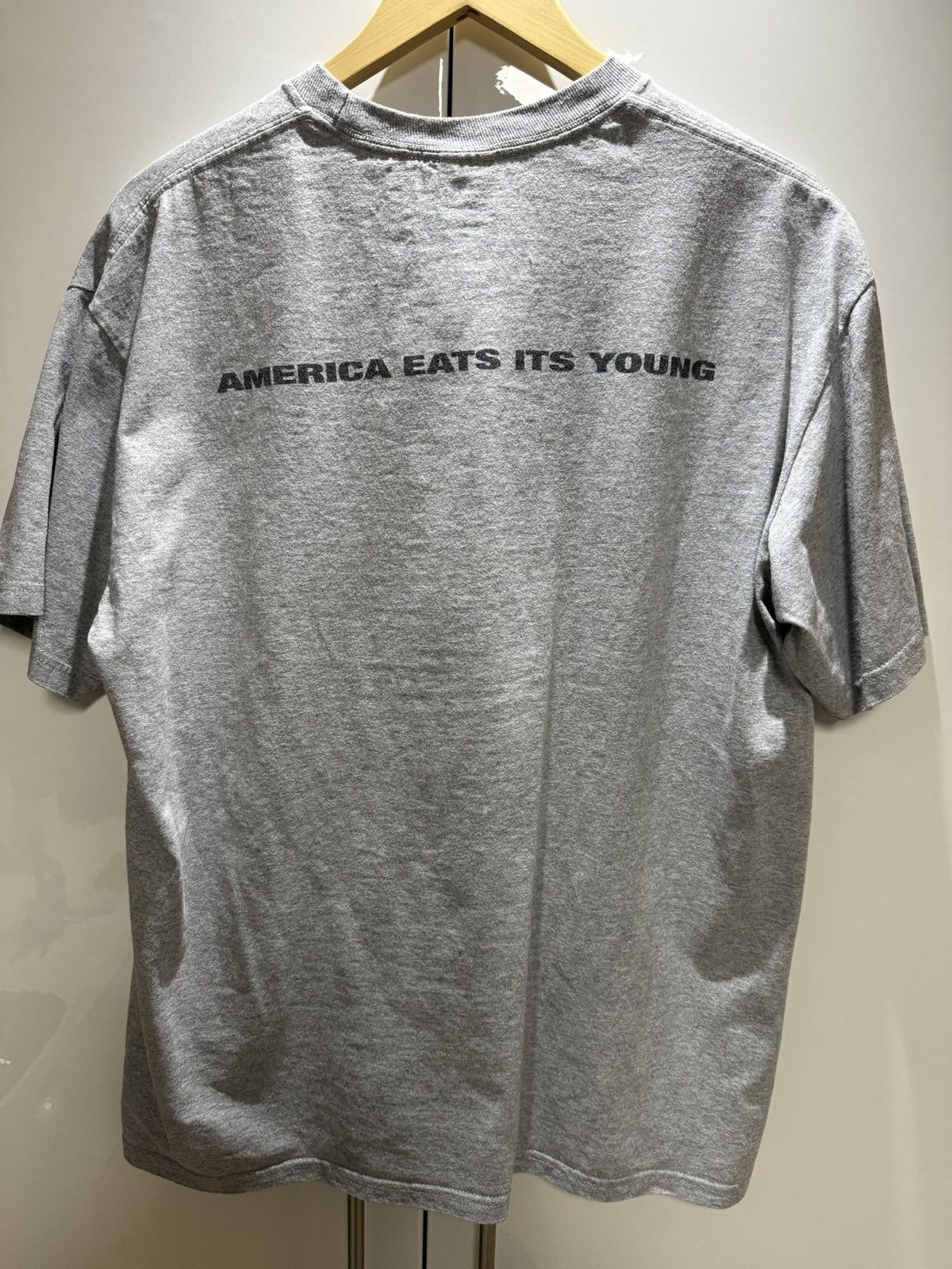 Nas × Supreme Supreme Nas America Eats It’s Young T-Shirt Size US L / EU 52-54 / 3 - 3 Thumbnail
