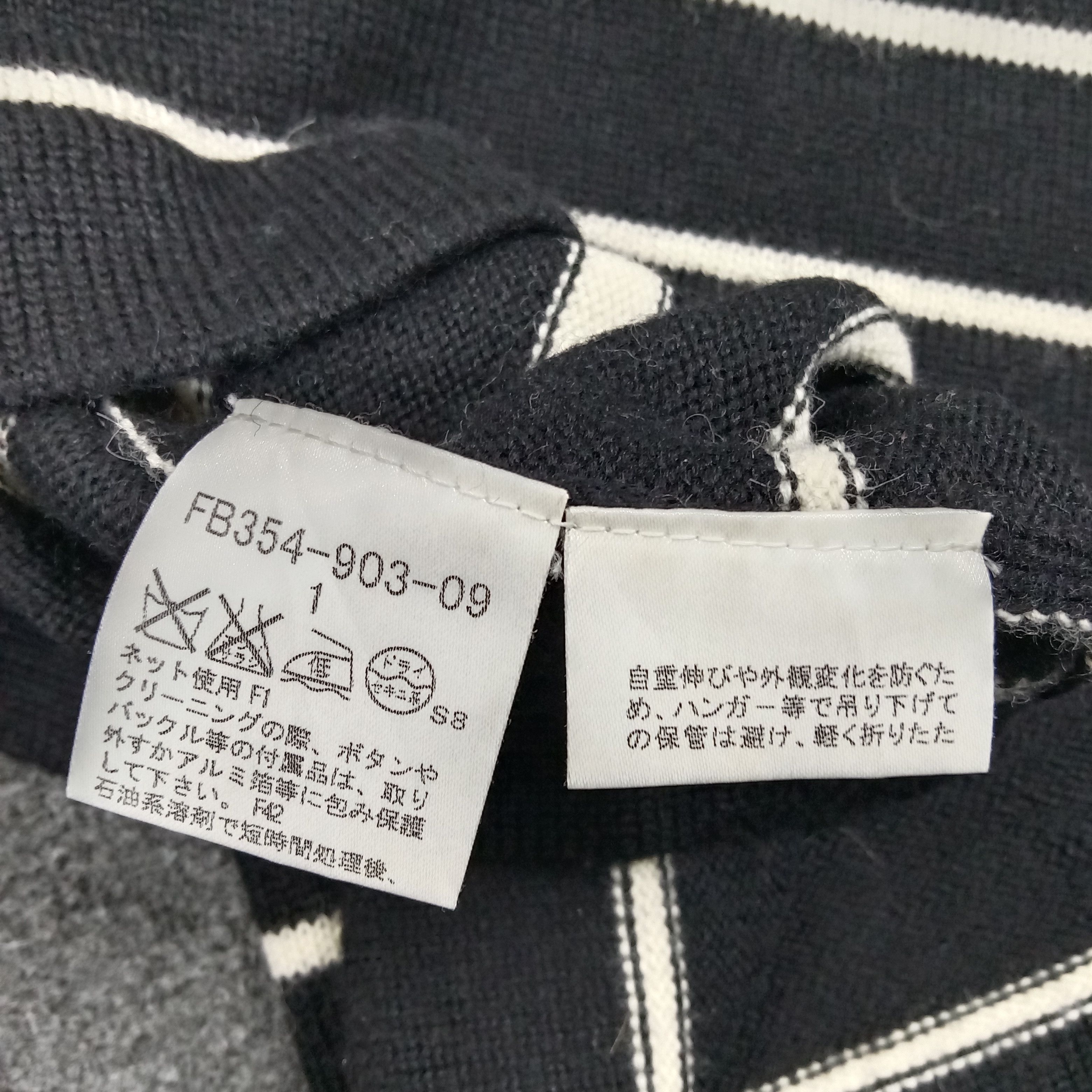 Burberry × Vintage Burberry London Striped Blouse Tshirt Size XXS / US 00 / IT 34 - 6 Thumbnail