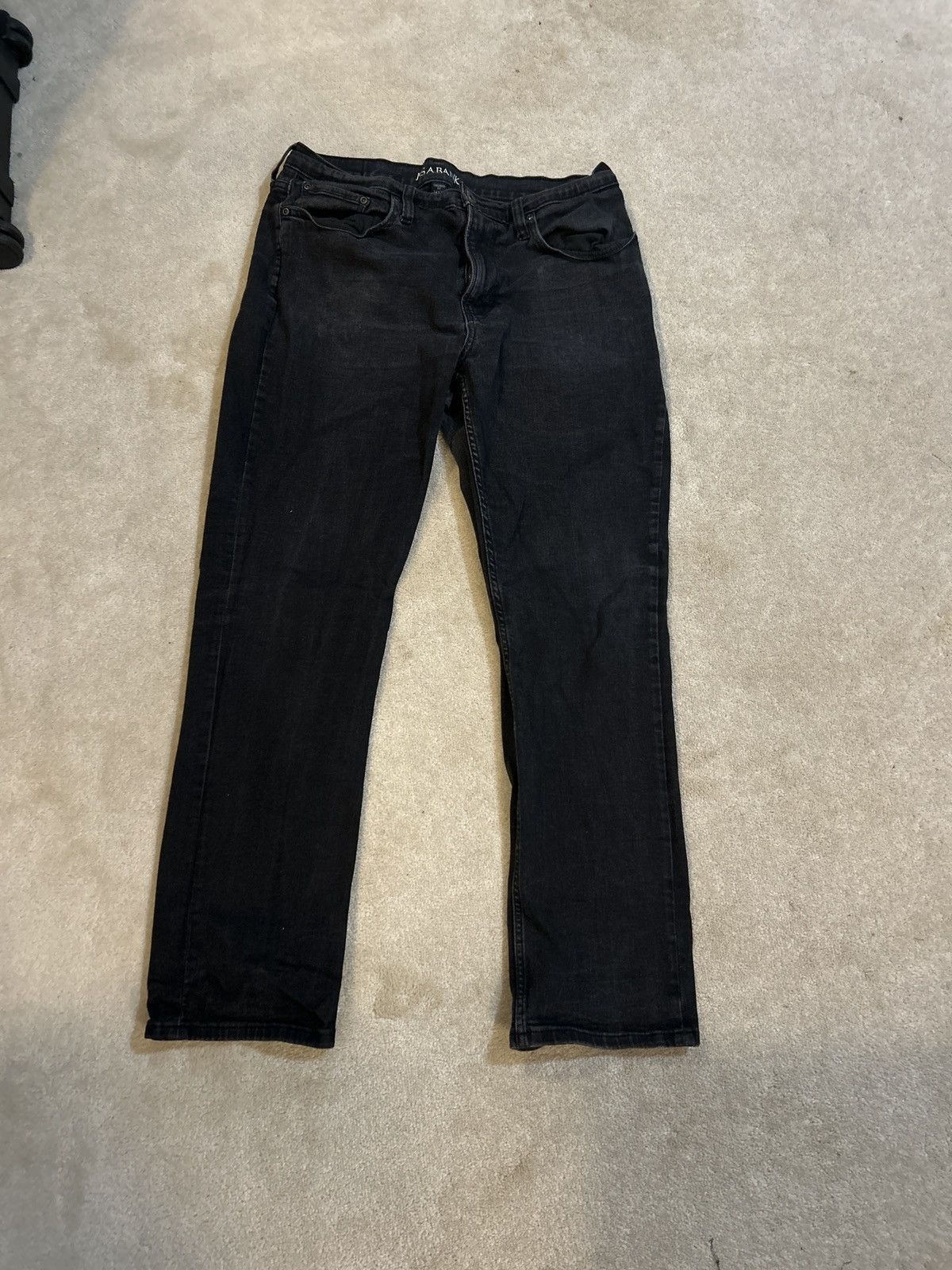 Jos. A. Bank Black Jos A Bank Jeans Size US 34 / EU 50 - 3 Thumbnail