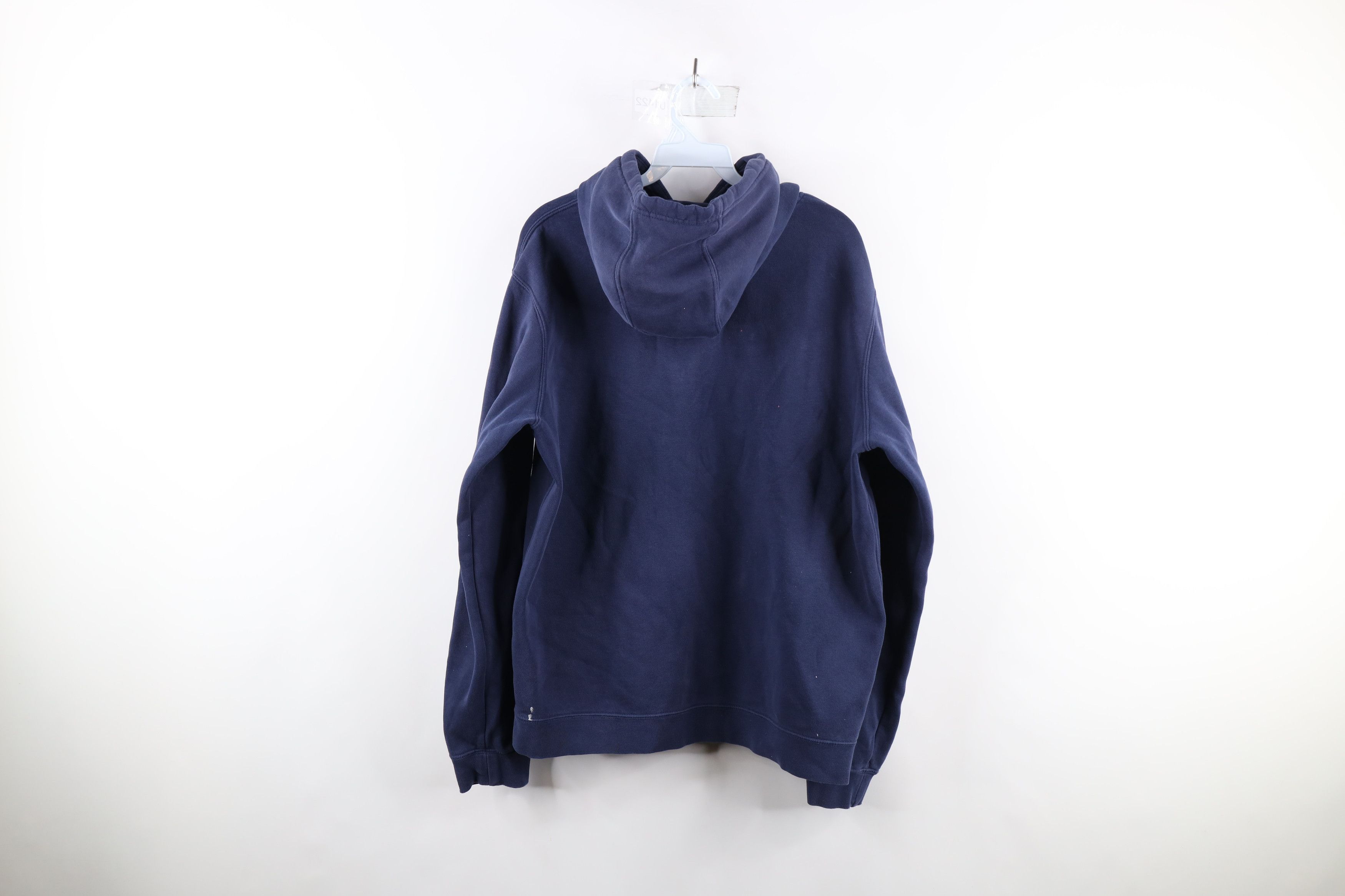 Nike × Vintage Nike Mens M University of Michigan Hoodie Sweatshirt Blue Size US L / EU 52-54 / 3 - 17 Thumbnail