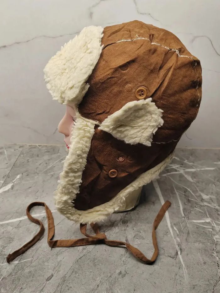 Vintage Vintage Ushanka Y2k Fleece Earflap Winter Hat Cap Size ONE SIZE - 4 Thumbnail