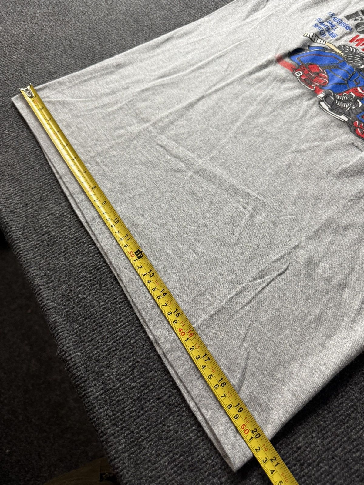 Vintage Vintage 00s Hockey Graphic T Shirt War On Ice Canada Tee Size US M / EU 48-50 / 2 - 14 Thumbnail