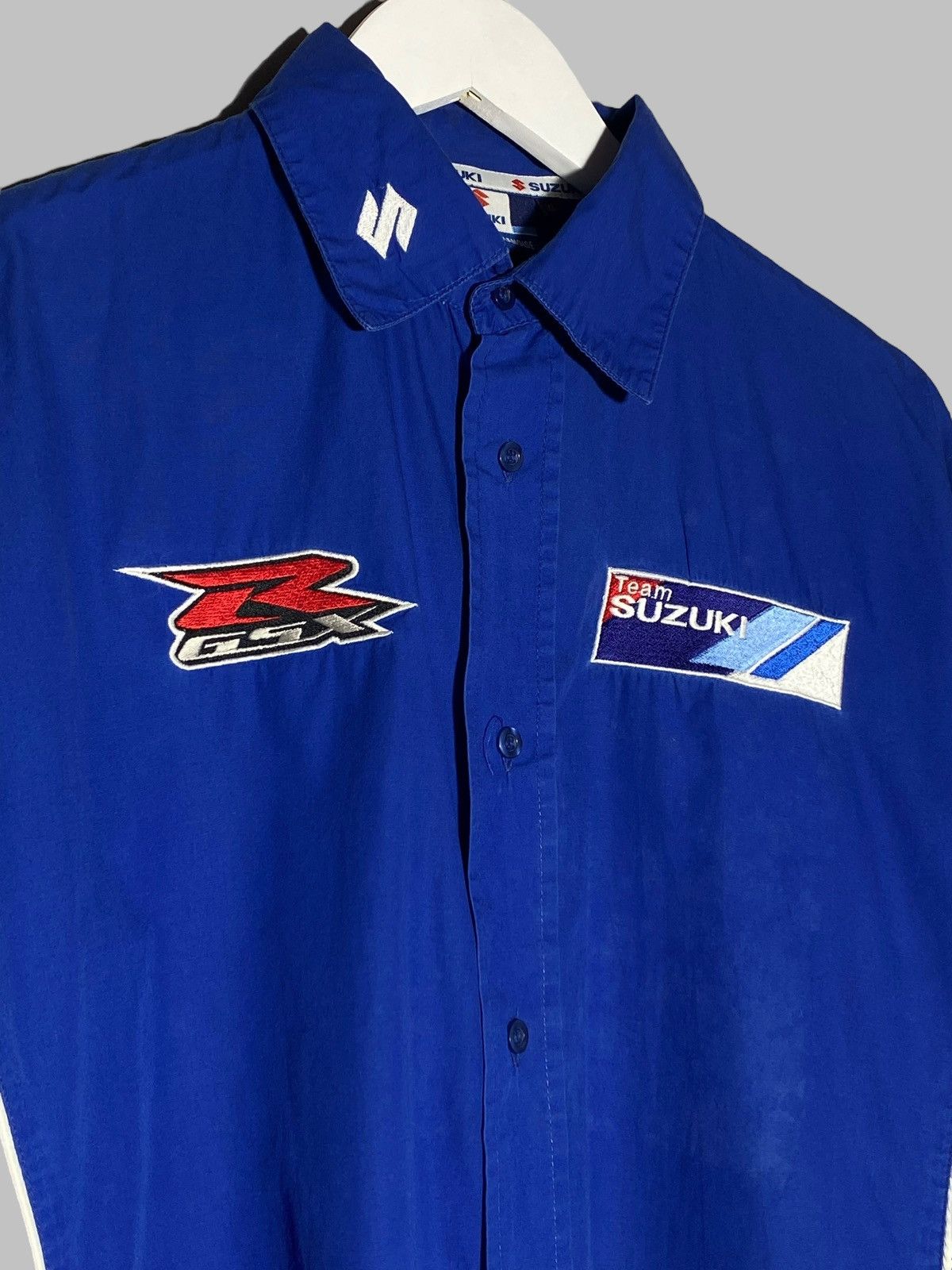 Other Suzuki Motorcycle Racing Y2k Streetwear Style Shirt Size US XL / EU 56 / 4 - 3 Thumbnail