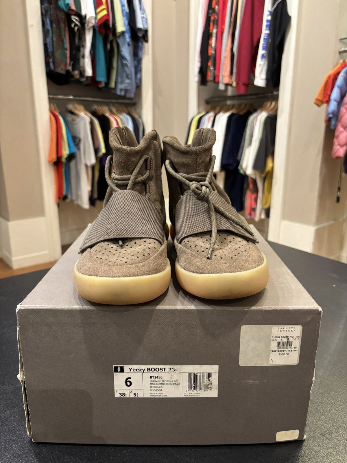 Yeezy adidas Yeezy Boost 750 Chocolate Size US 6 / EU 39 - 3 Thumbnail