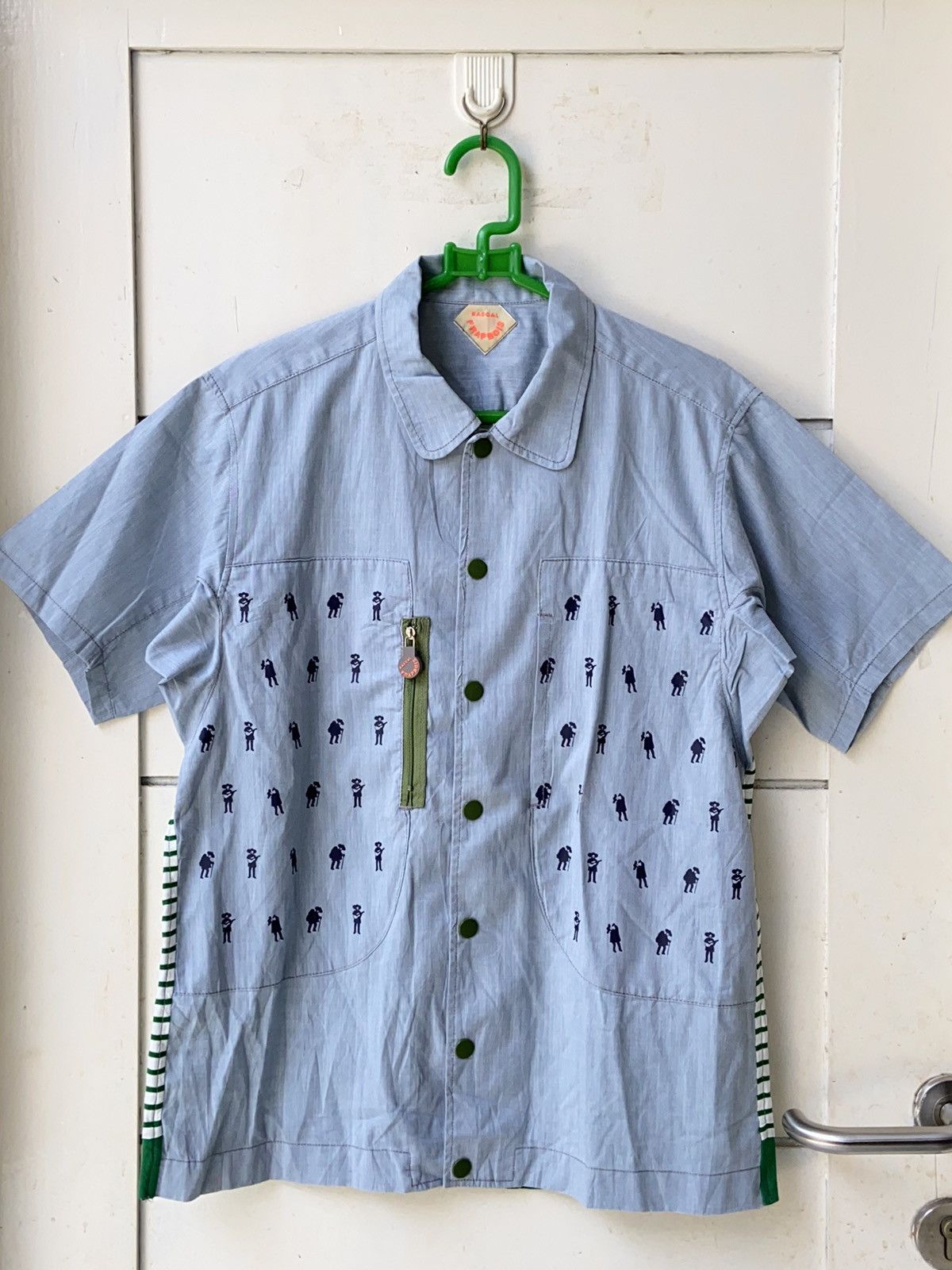 Frapbois FRAPBOIS Blue Shirt Size US M / EU 48-50 / 2 - 2 Thumbnail