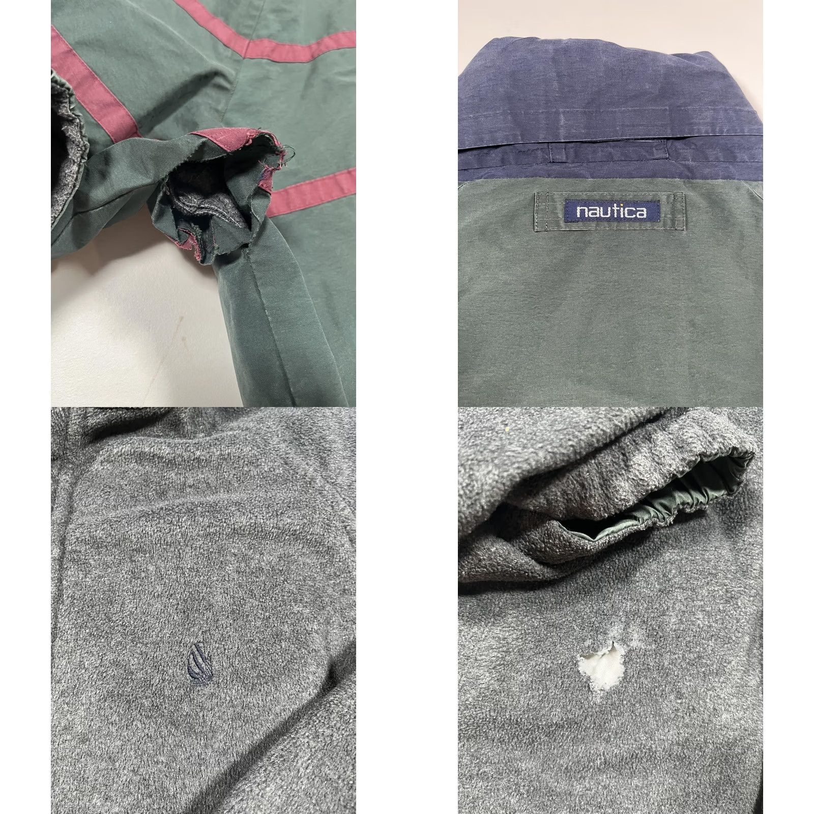 Nautica VINTAGE Nautica Jacket Mens 2XL Green Reversible Windbreaker Hong Kong 90s Size US XXL / EU 58 / 5 - 9 Thumbnail