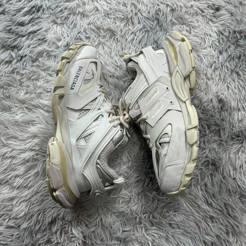 Balenciaga Balenciaga Track White Sneakers Daddy Shoes 2502-Nextarrow Size US 8 / EU 41 - 6 Thumbnail