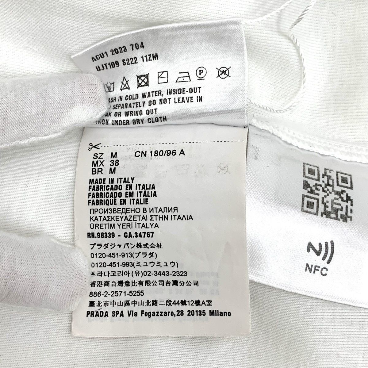 Prada Prada 23 Collection Triangle Logo Sleeveless Tank Top K26WX Size M / US 6-8 / IT 42-44 - 7 Thumbnail