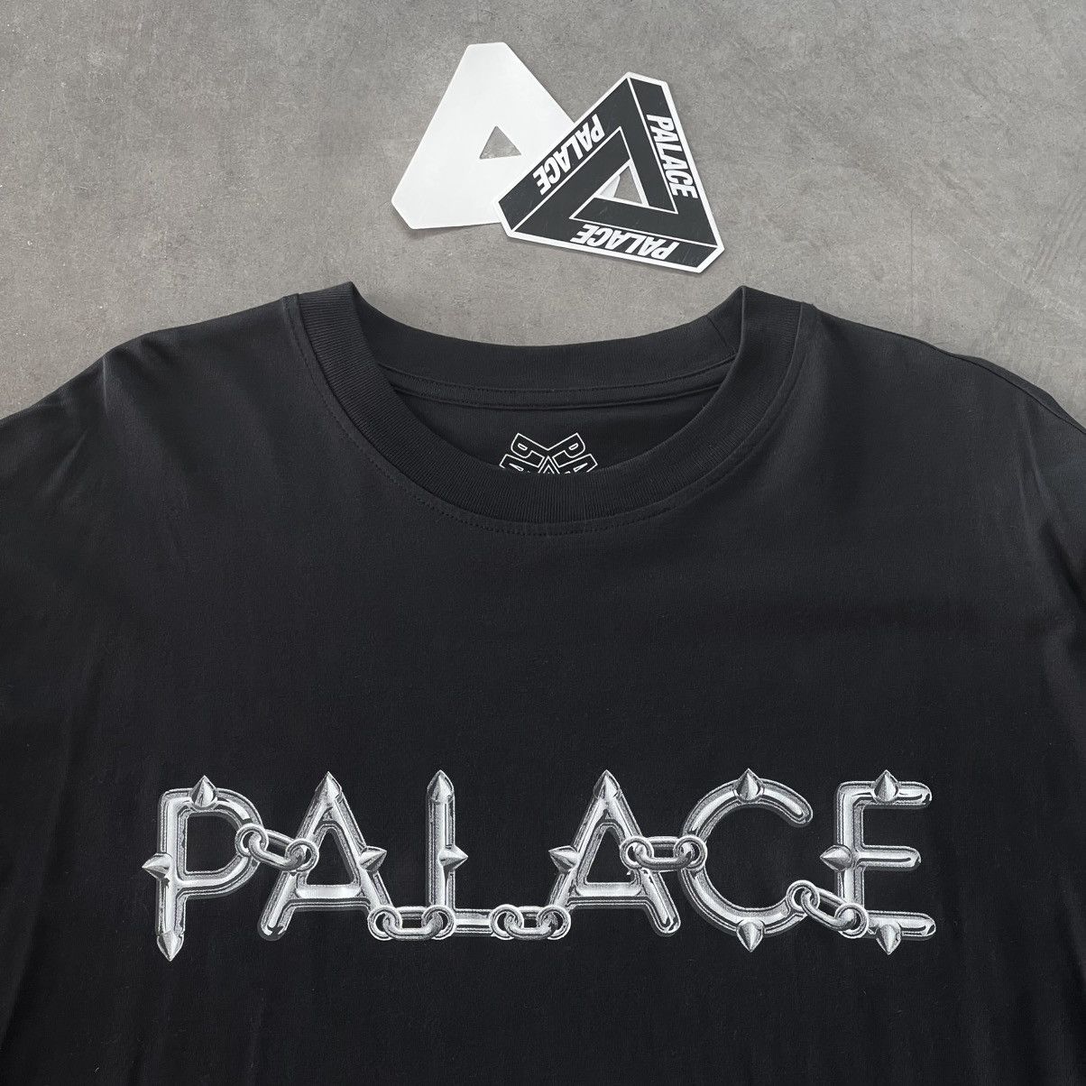 Palace ⛓️‍💥 SPIKE LONGSLEEVE S/S 2022 + 2 STICKERS BARBWIRE PRINT Size US XL / EU 56 / 4 - 14 Thumbnail