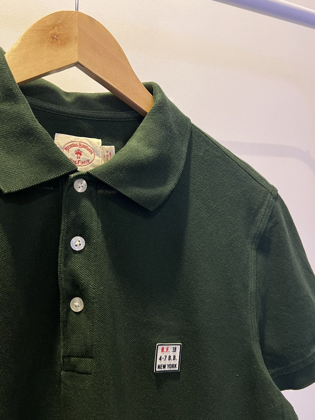 Brooks Brothers Brooks Brothers Dark Green Red Fleece Edition Size US S / EU 44-46 / 1 - 3 Thumbnail