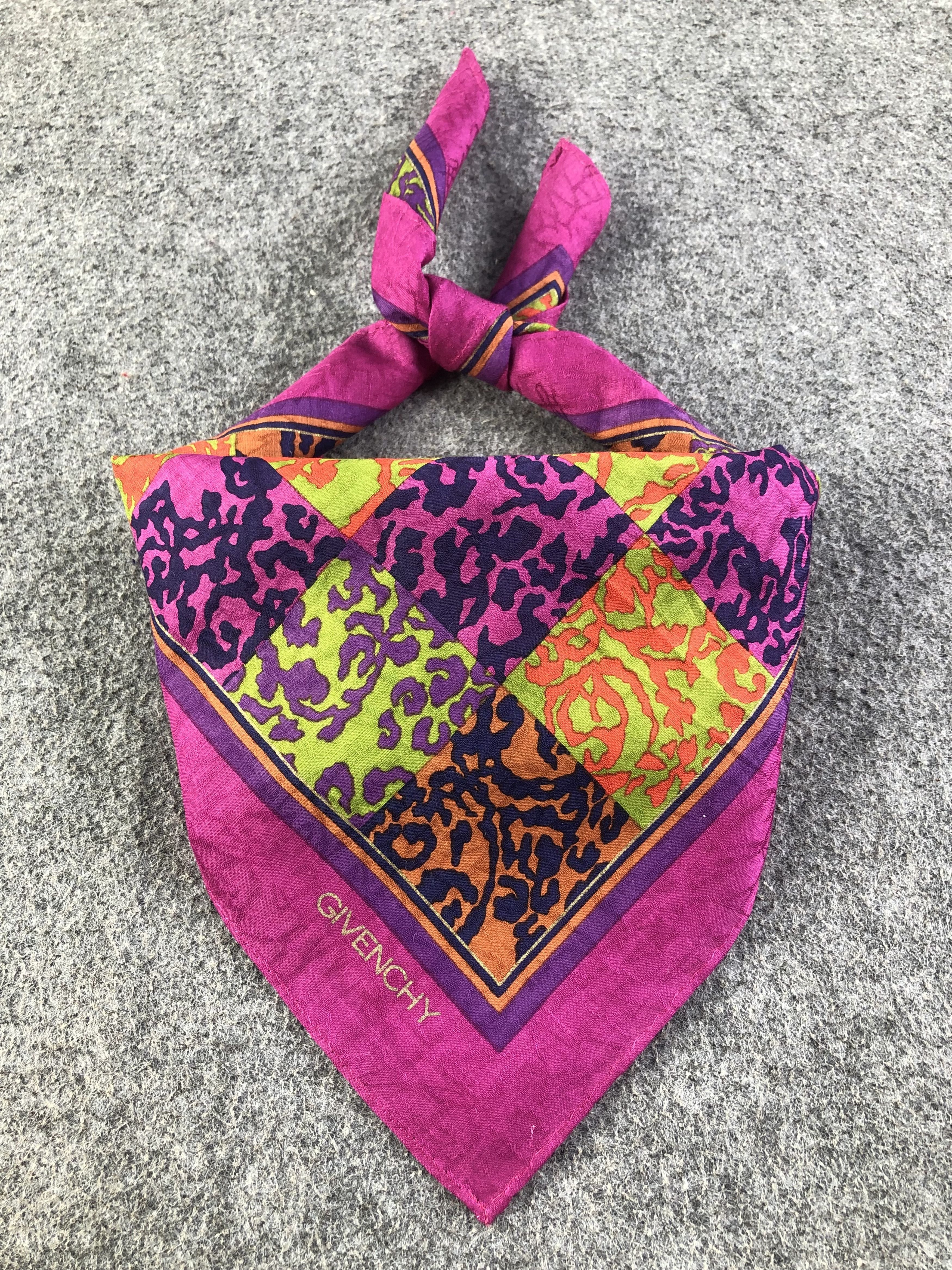 Vintage Givenchy Handkerchief / Bandana / Neckerchief Size ONE SIZE - 2 Thumbnail