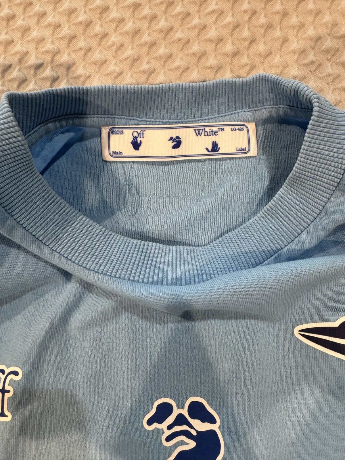 MLB × Off-White MLB X Off White Blue Jays Tee Size US S / EU 44-46 / 1 - 8 Thumbnail