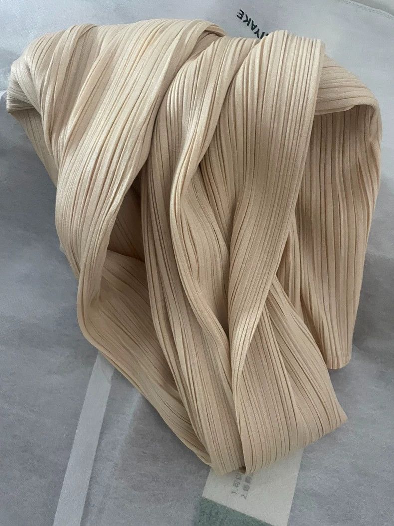Issey Miyake Issey Miyake size:one size Beige dress Size S / US 4 / IT 40 - 3 Thumbnail