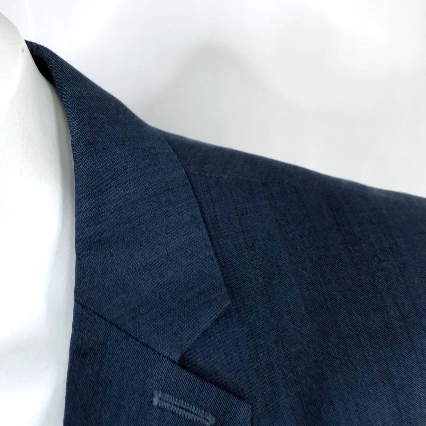 Ben Sherman Ben Sherman Blazer Coat Jacket 40 R Blue Wool Button Single-Breasted Notch Lapel Mens Regular Size Size 40R - 2 Thumbnail