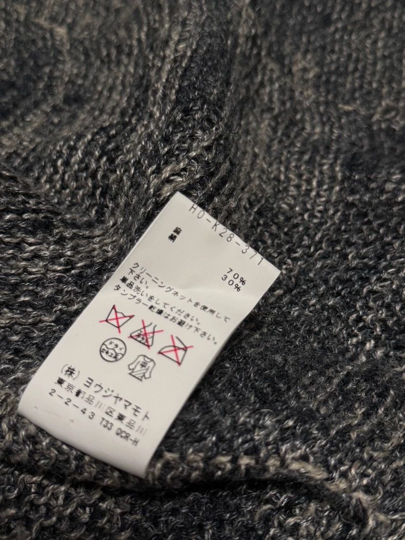 Yohji Yamamoto Yohji yamamoto 1993ss grey-green long knit sweater Size ONE SIZE - 9 Thumbnail
