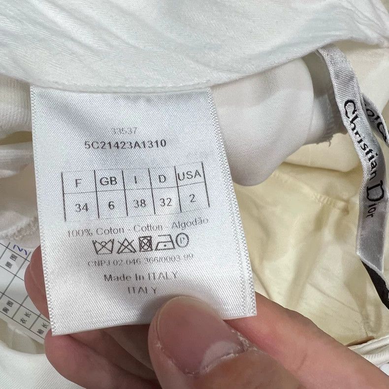 Dior Dior White Shorts for Women-2506 Size US 34 / EU 50 - 7 Thumbnail
