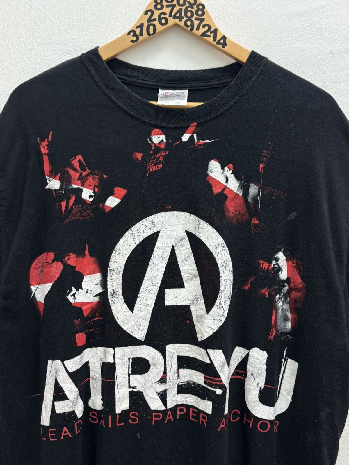 Band Tees VINTAGE ATREYU TOUR 2008 TASTE OF CHAOS TEE Size US XL / EU 56 / 4 - 5 Thumbnail