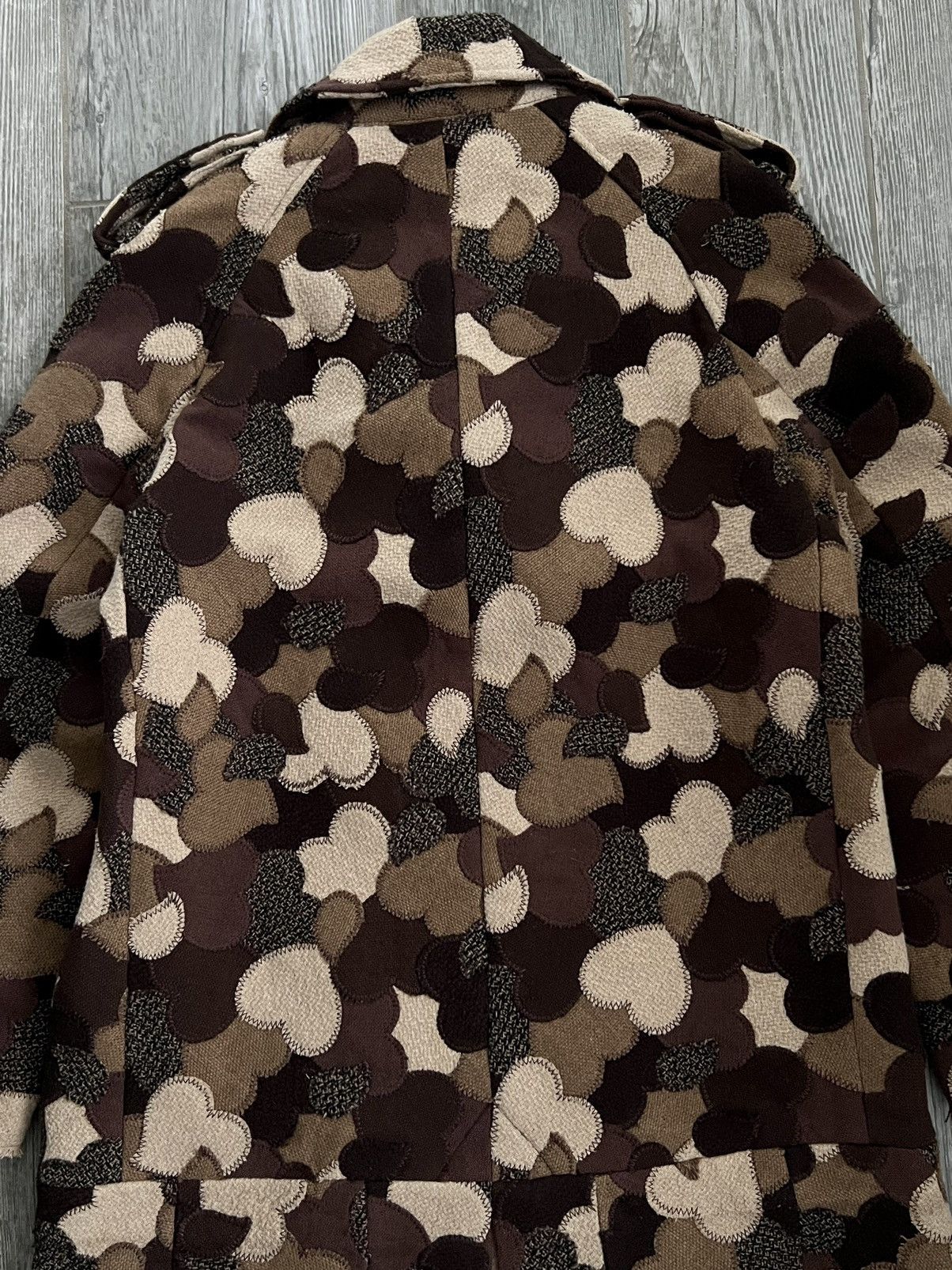 Number (N)ine AW2003 Number (N)ine Touch Me I’mSick Heart Patchwork Jacket Size US XL / EU 56 / 4 - 5 Thumbnail