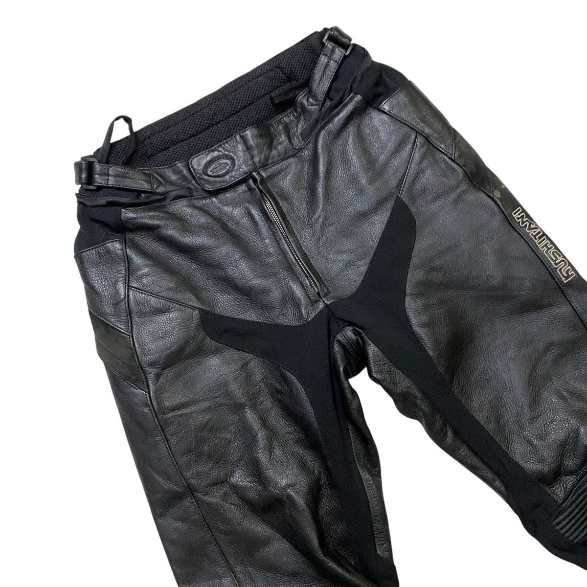 Kadoya Kushitani Motor Cycling Sport Equipment Cowhide Pant Size US 30 / EU 46 - 4 Thumbnail