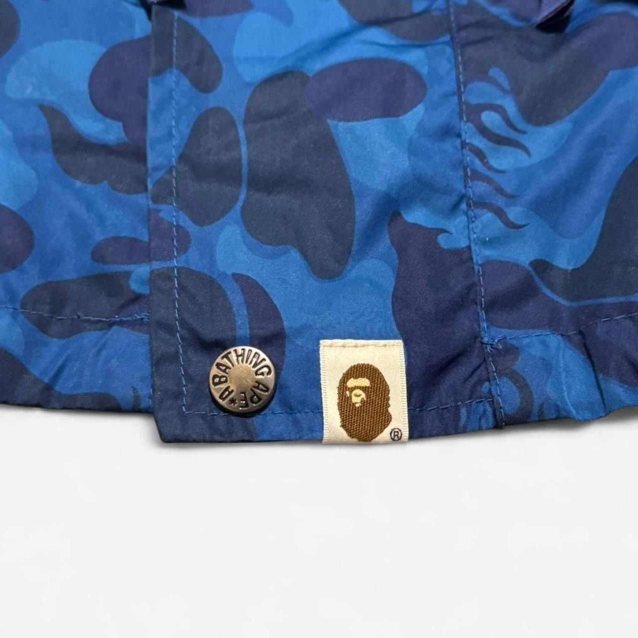 Bape Bape Classics Blue Fire Camo Snowboarding Jacket Size US M / EU 48-50 / 2 - 6 Thumbnail