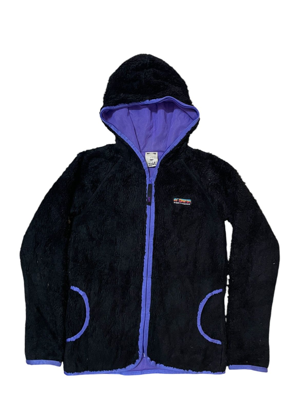 Japanese Brand × White Mountaineering × Xlarge X-Girl Japan White Mountaineering Pile Fleece Hooded jacket Size US S / EU 44-46 / 1 - 3 Thumbnail