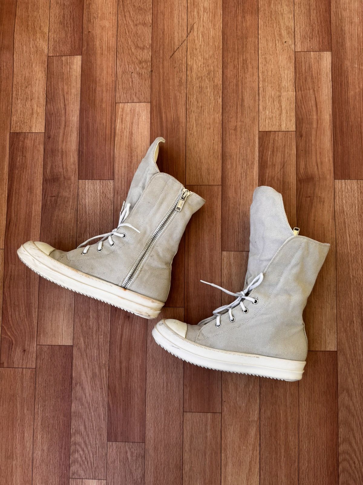 Rick Owens 🕷️🔥Rare Rick drkshdw Sneakers Size US 8.5 / IT 38.5 - 10 Thumbnail