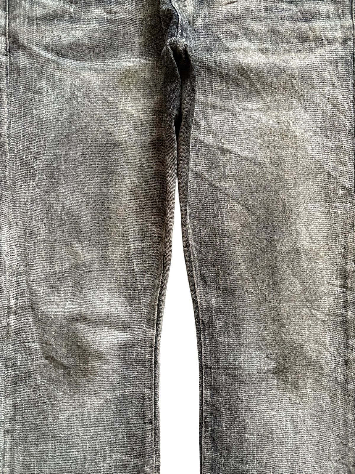 Japanese Brand × Tornado Mart Vintage Japanese Brand Mud Wash Distress Rip Flare Jean Size US 33 - 5 Thumbnail