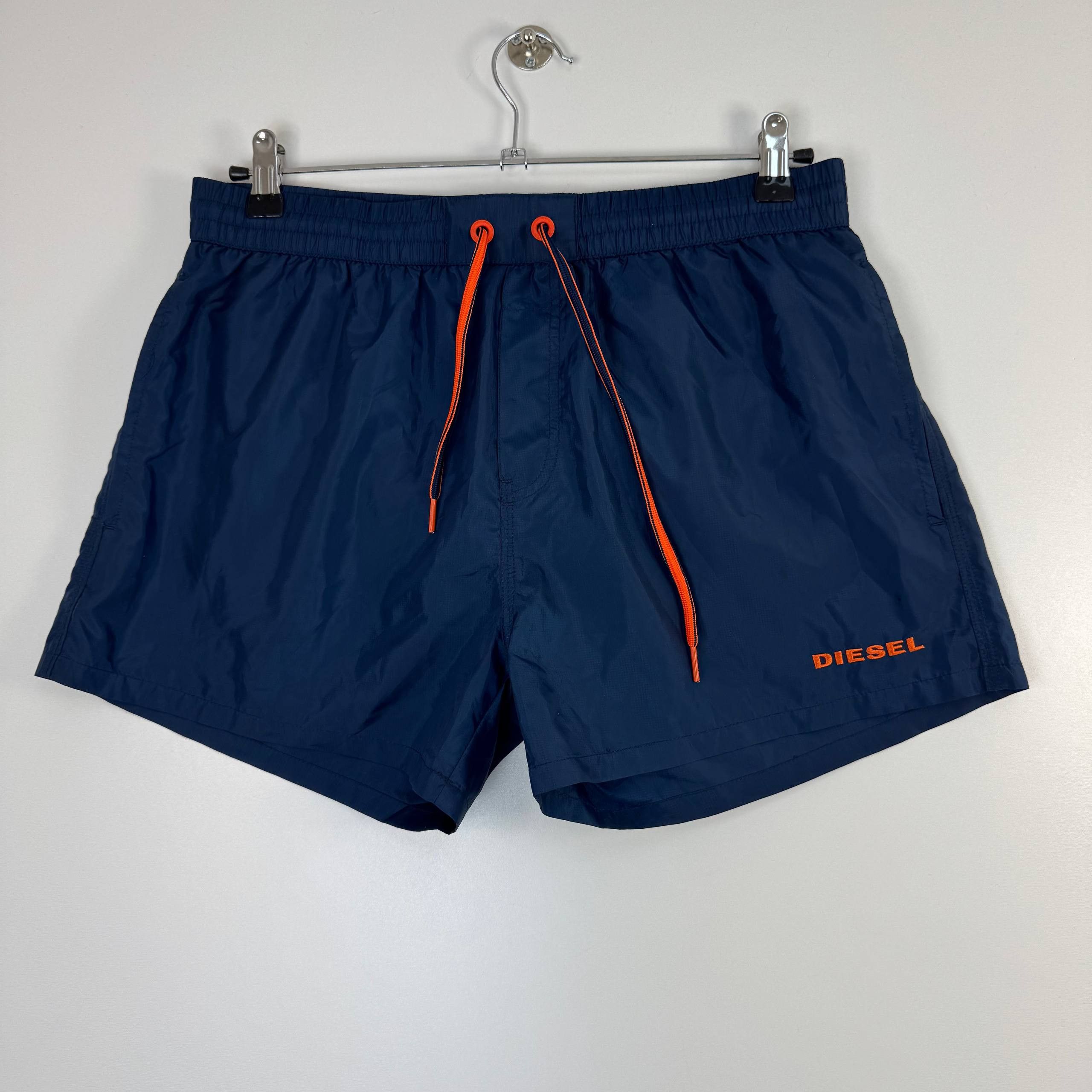 Diesel Diesel Swim Shorts Navy Orange Mens Size L Size US 36 / EU 52 - 1 Thumbnail