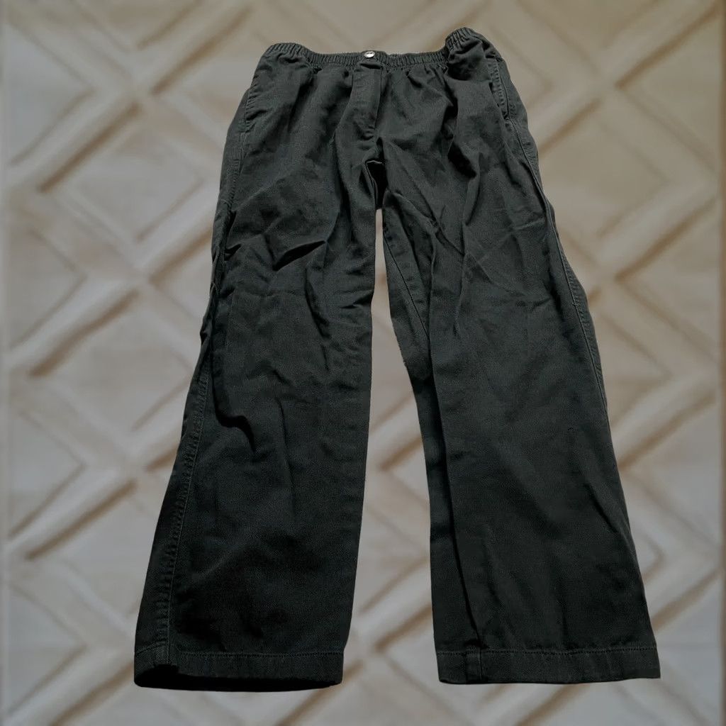 Vintage Woman Within Jeans Pants Womens Plus 18W Black Classic Fit Straight 32x28 Denim Cotton 100% Zip Pocket Mens Size 24" / US 00 / IT 34 - 1 Thumbnail