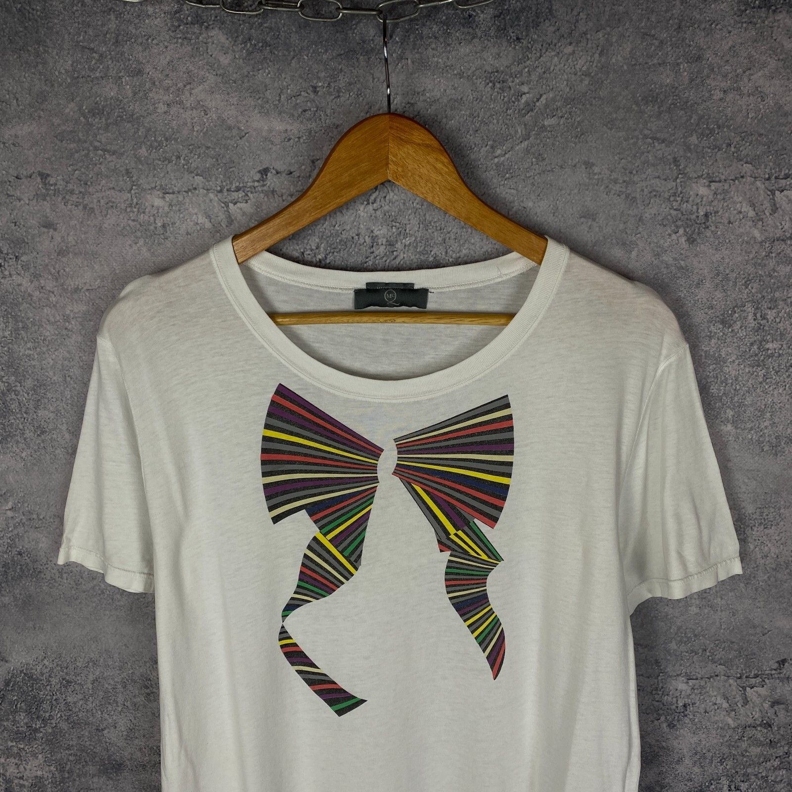 MCQ McQ Tee Men's Size S White Short Sleeve ` Size US S / EU 44-46 / 1 - 2 Thumbnail