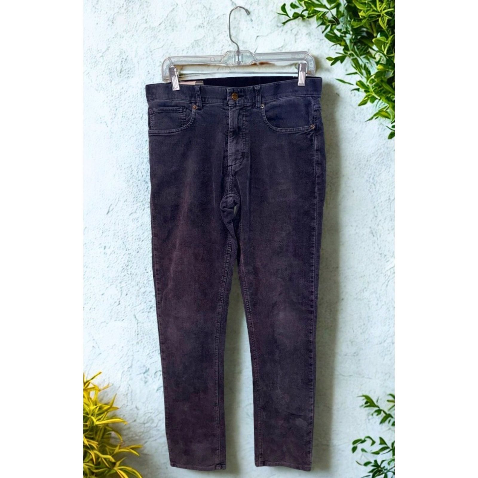 Marine Layer Marine Layer Terry Cord 5 Pocket Pant Slim Straight 30x32 Size US 30 / EU 46 - 3 Thumbnail